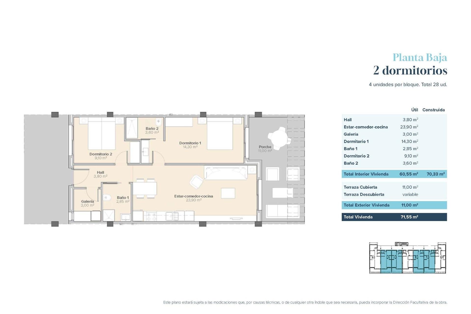 Obra nueva - Apartamento  - Vera - Vera Playa