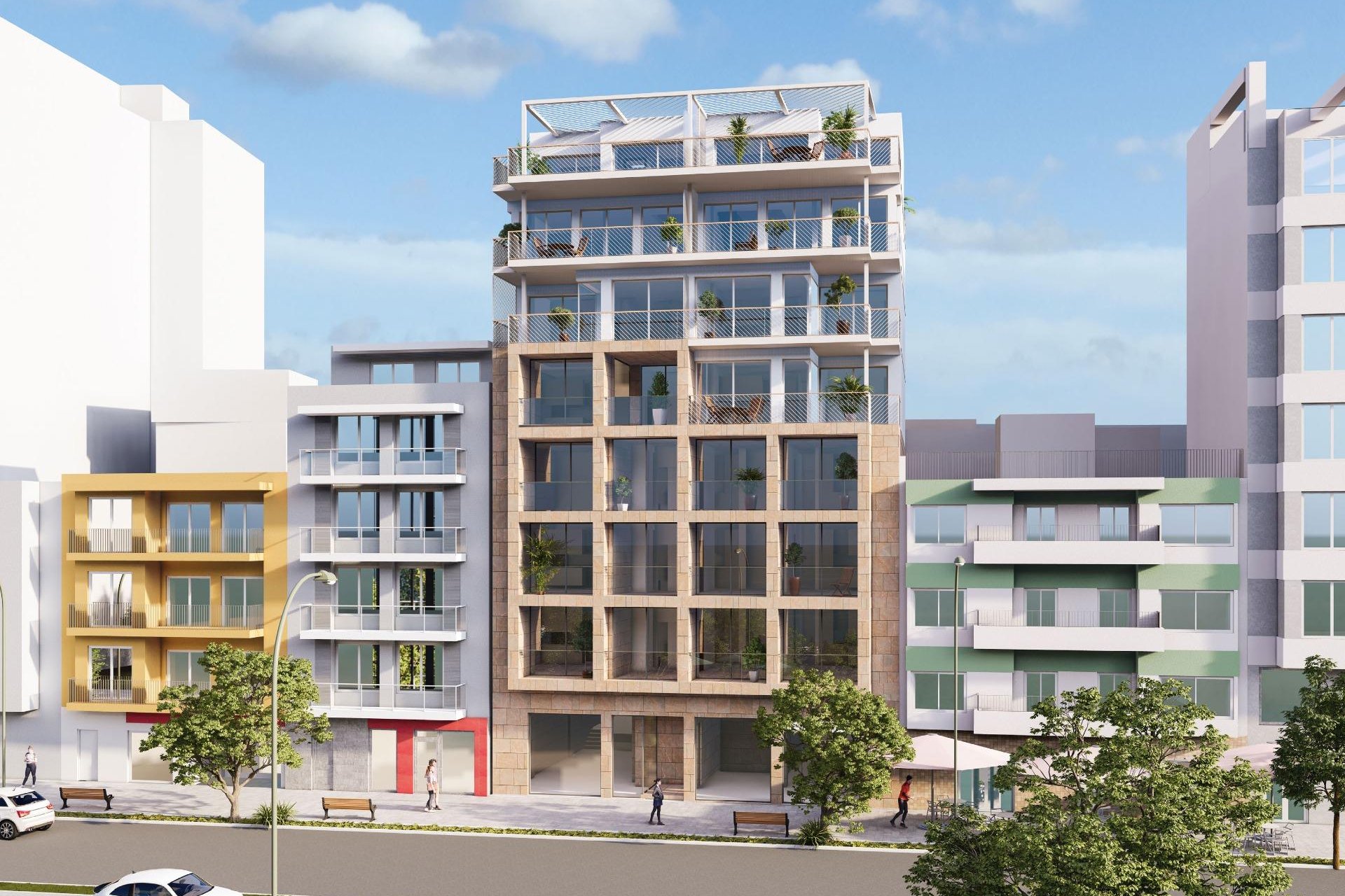 Obra nueva - Apartamento  - Villajoyosa