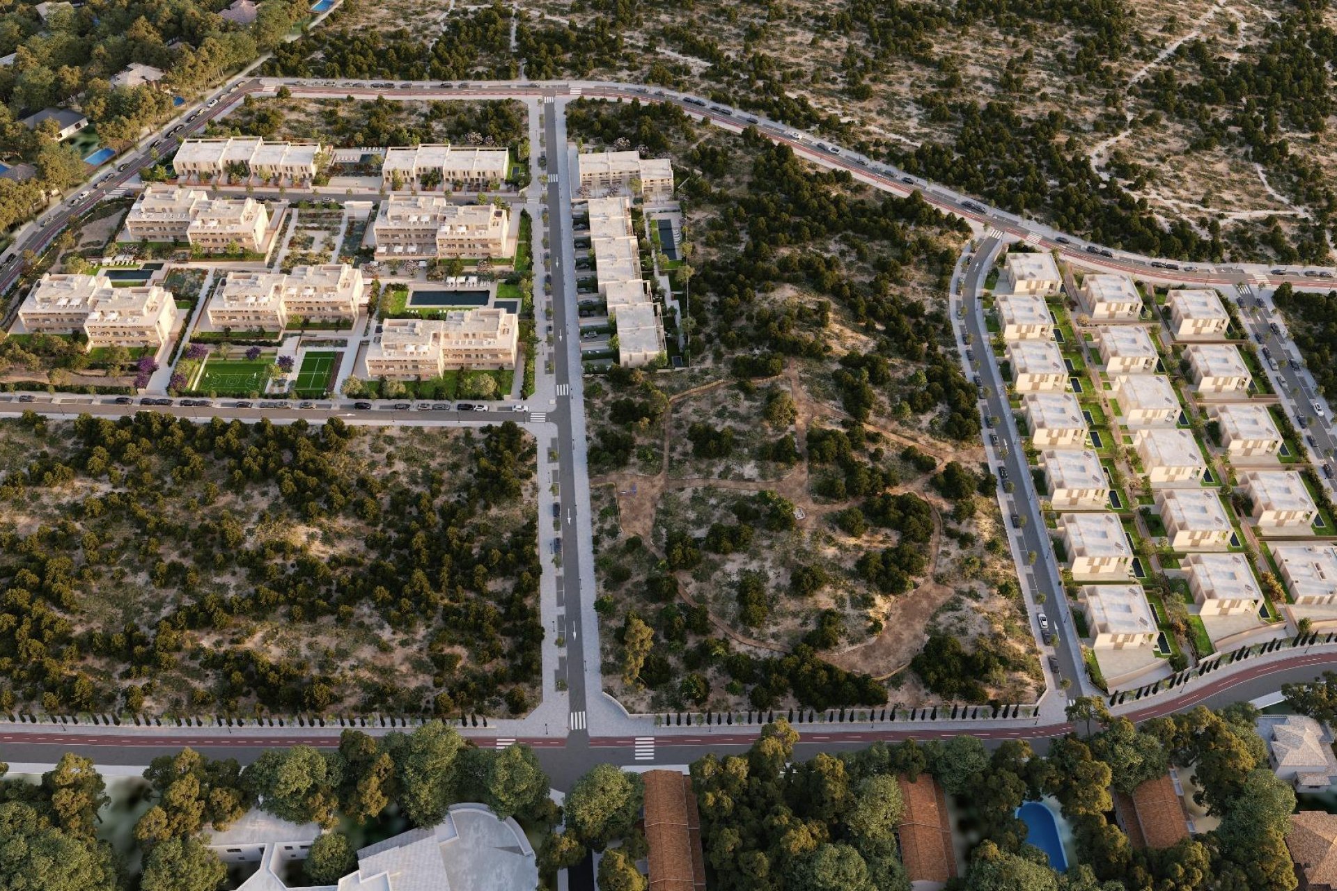 Obra nueva - Villa Adosada - Godella