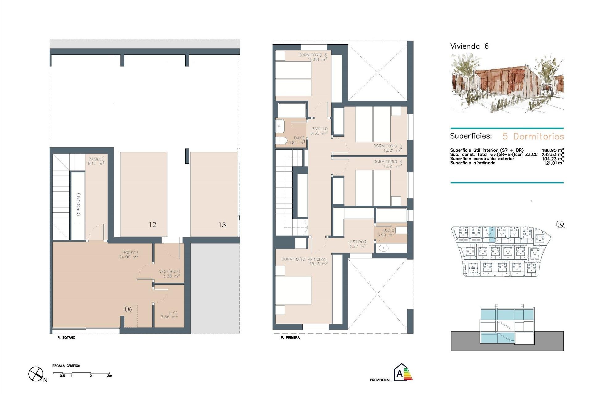 Obra nueva - Villa Adosada - Godella