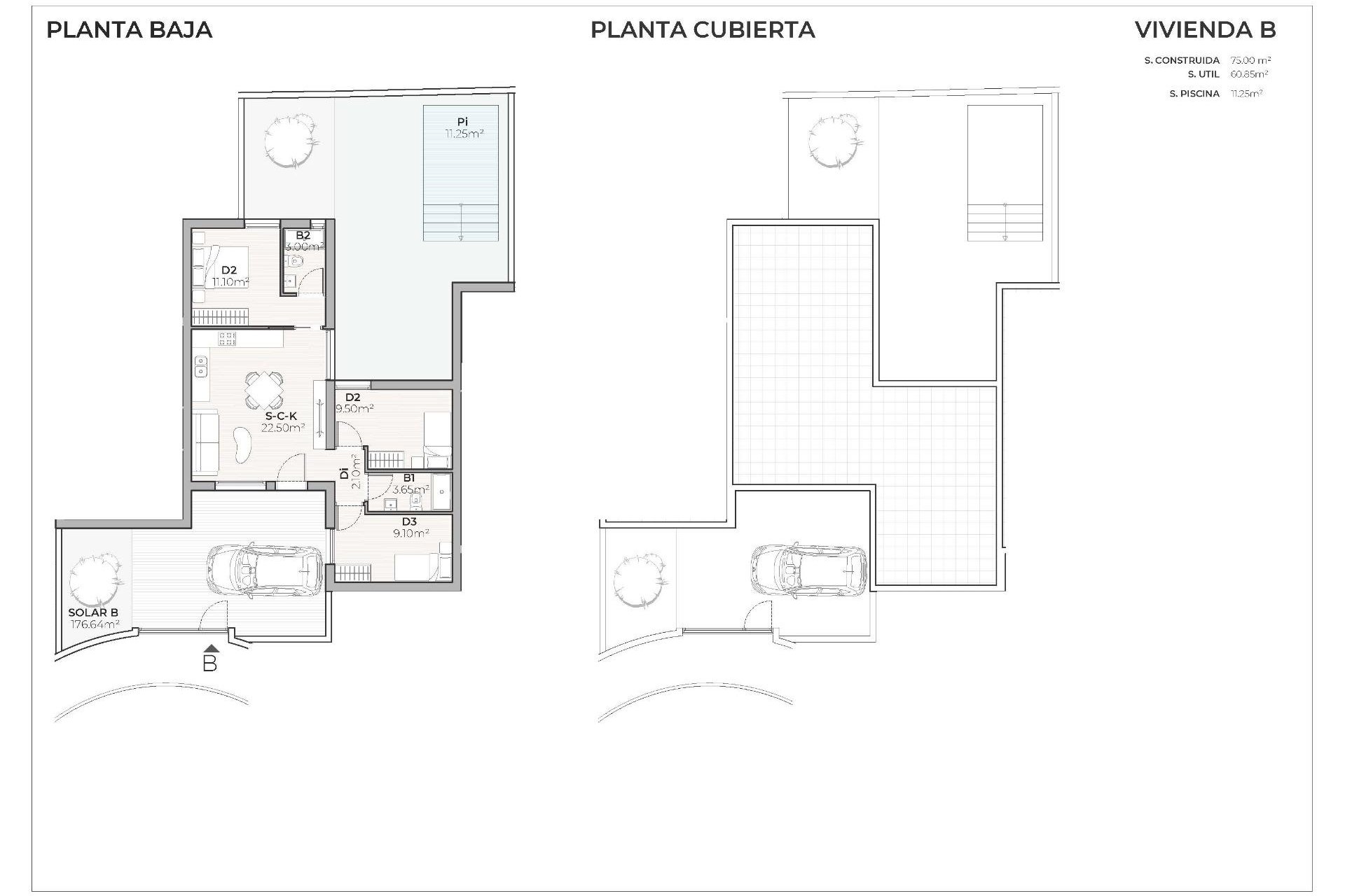 Obra nueva - Villa Adosada - Mazarrón - Country Club