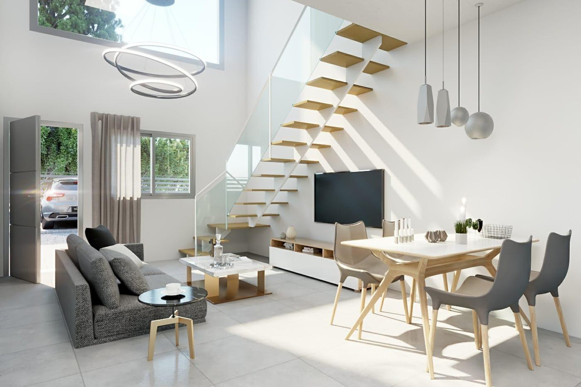 Obra nueva - Villa Adosada - Orihuela Costa