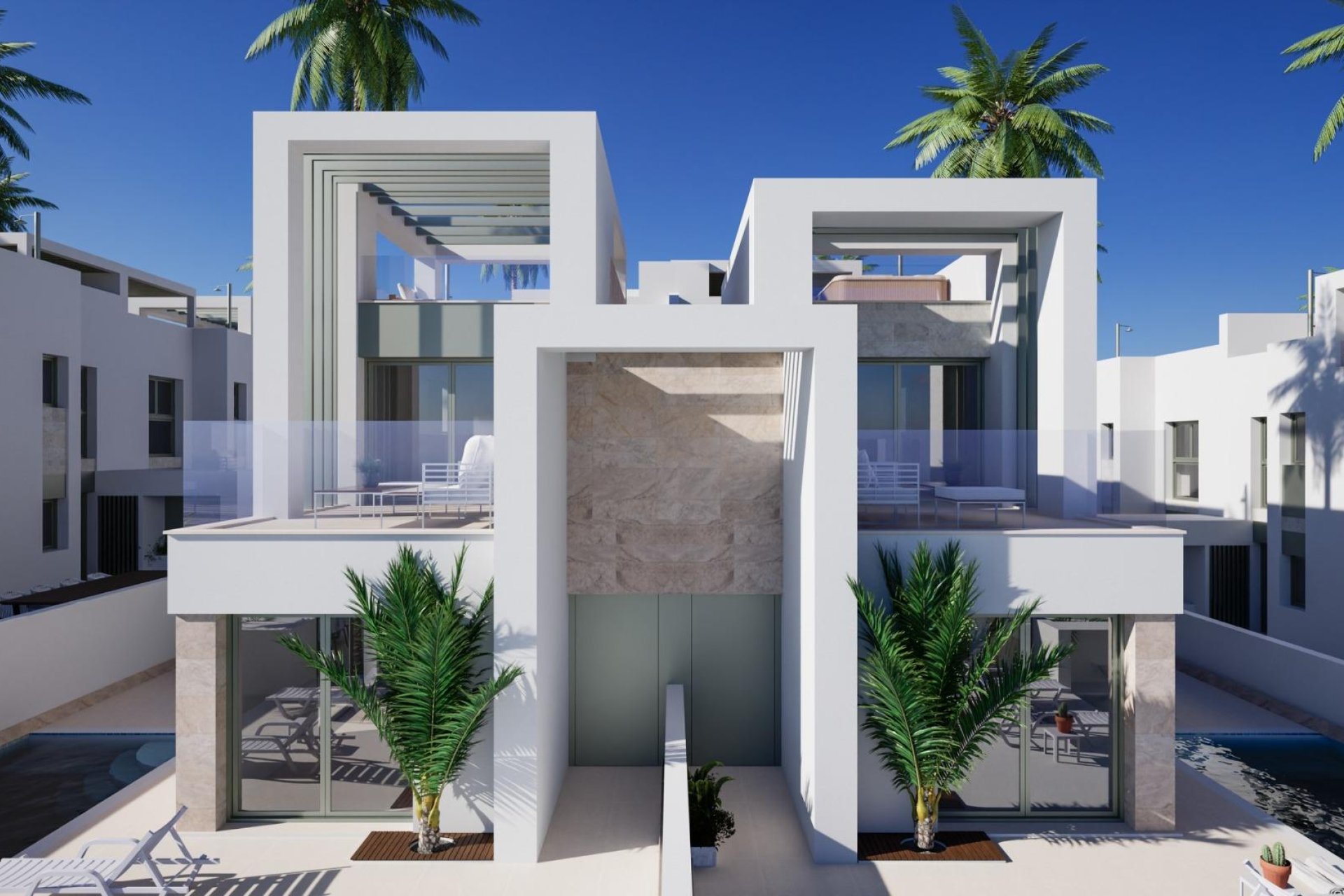 Obra nueva - Villa Adosada - Rojales