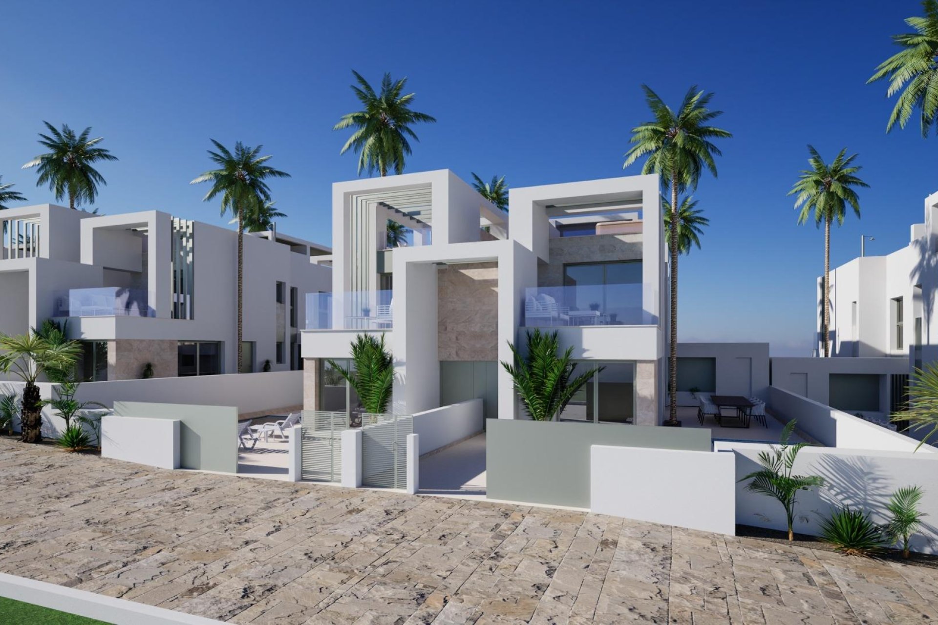 Obra nueva - Villa Adosada - Rojales