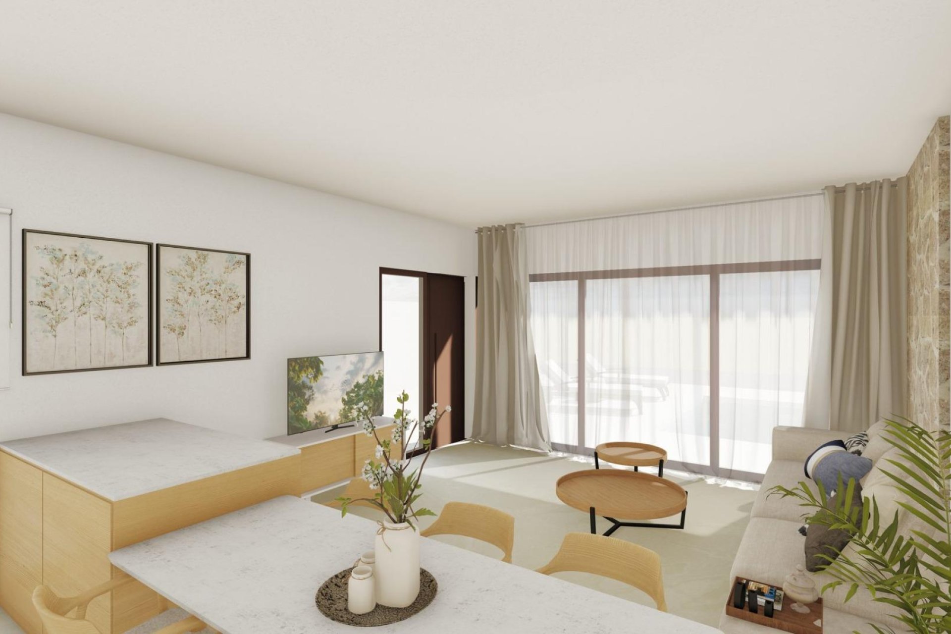 Obra nueva - Villa Adosada - San Javier - pueblo
