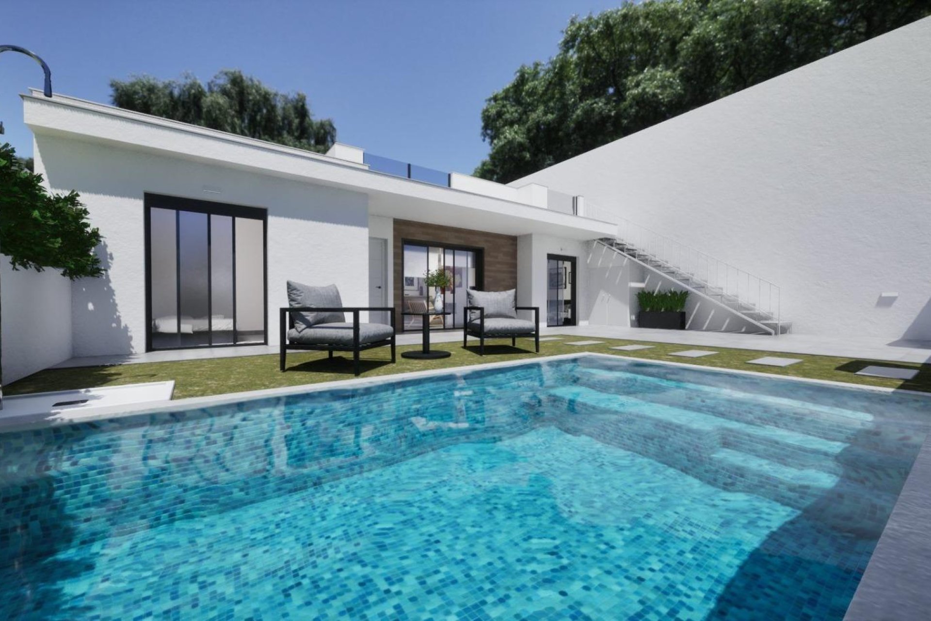 Obra nueva - Villa Adosada - Torre Pacheco - pueblo