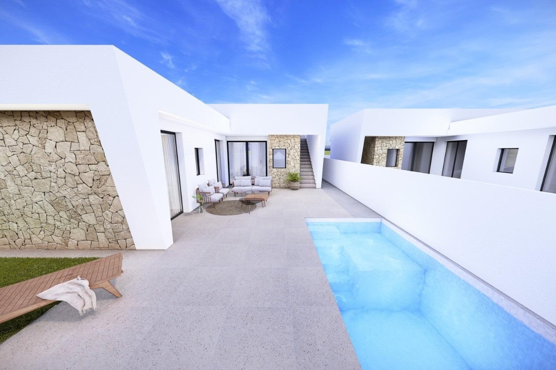 Obra nueva - Villa Adosada - Torre Pacheco