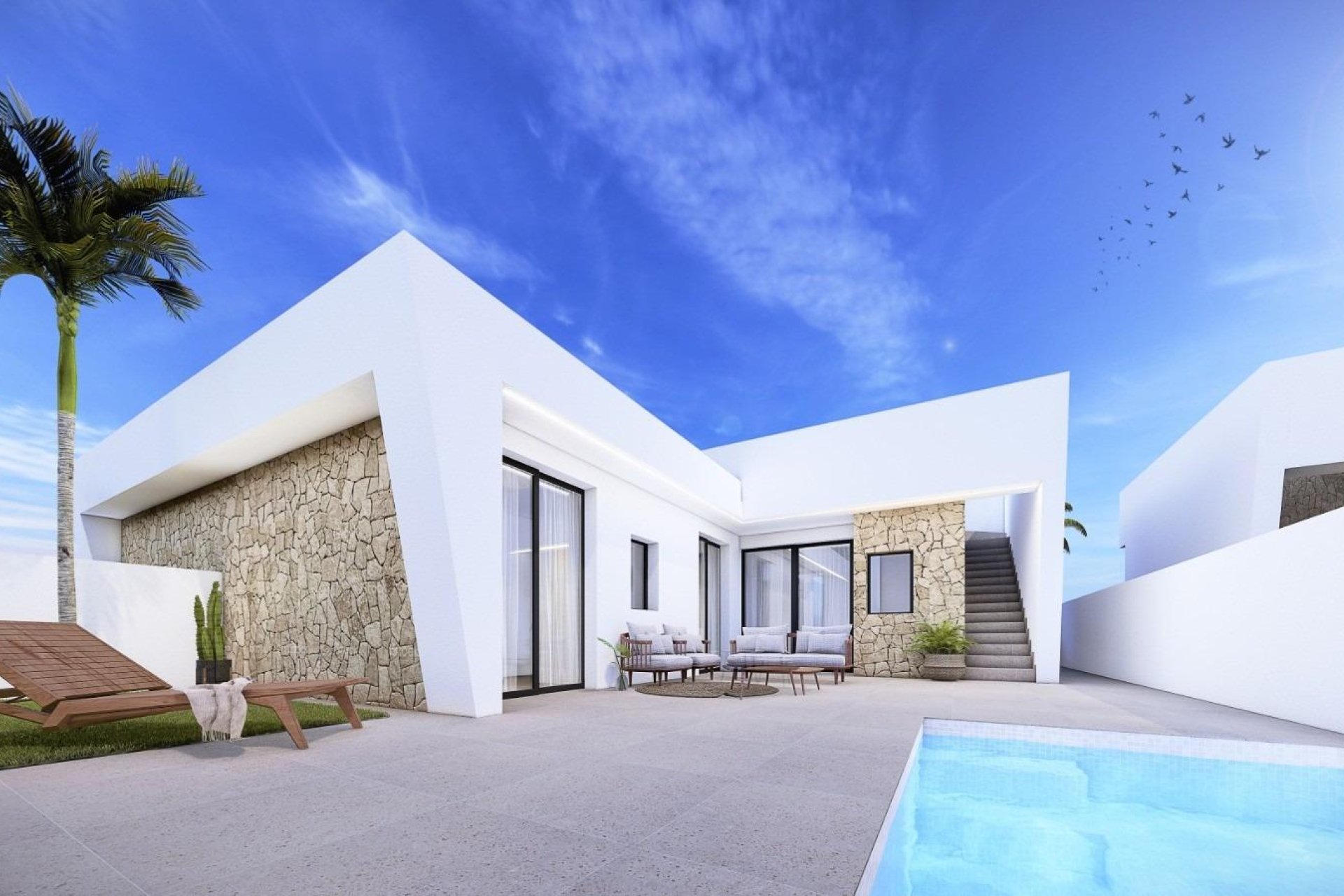 Obra nueva - Villa Adosada - Torre Pacheco