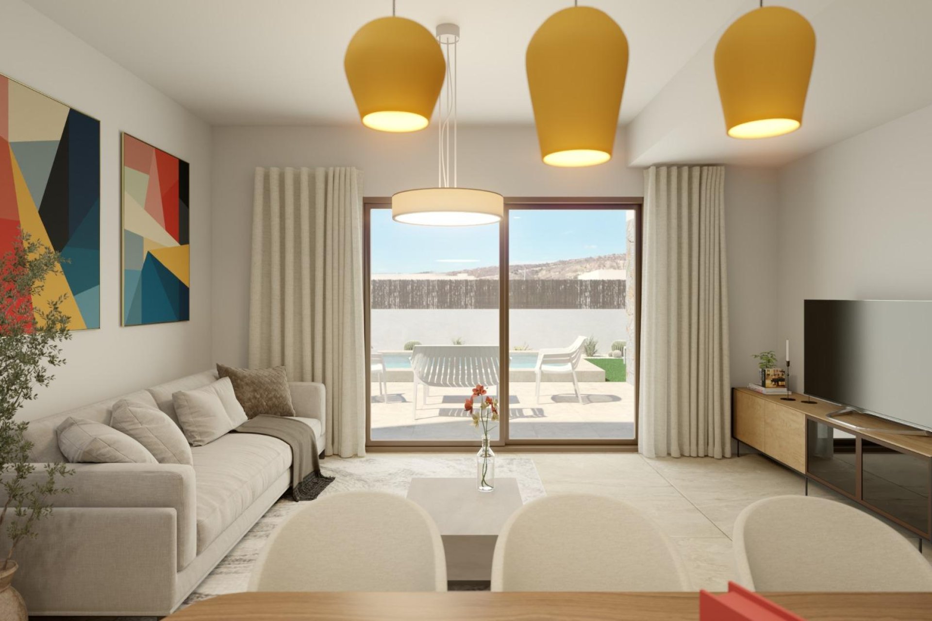 Obra nueva - Villa - Algorfa