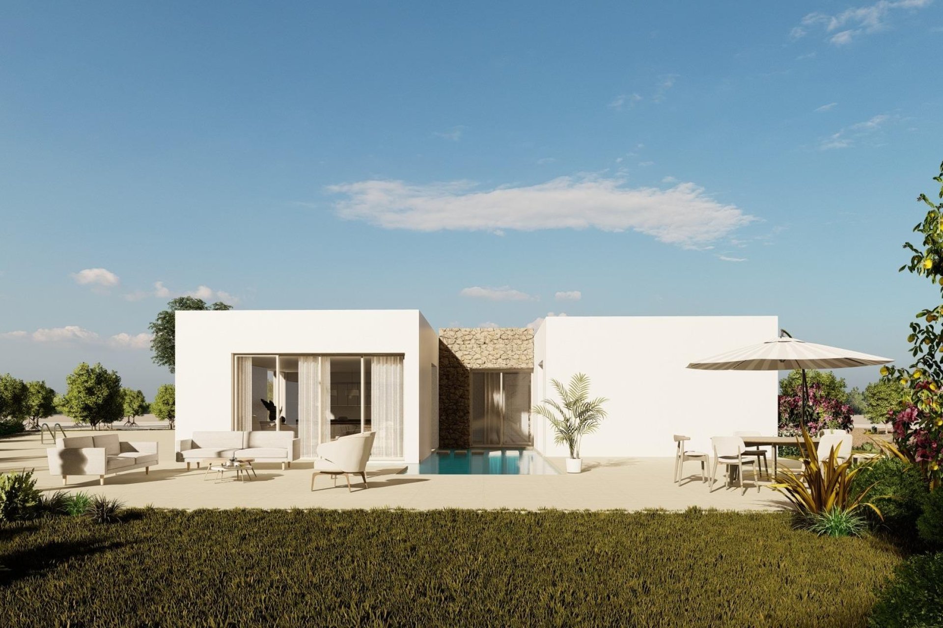 Obra nueva - Villa - Algorfa