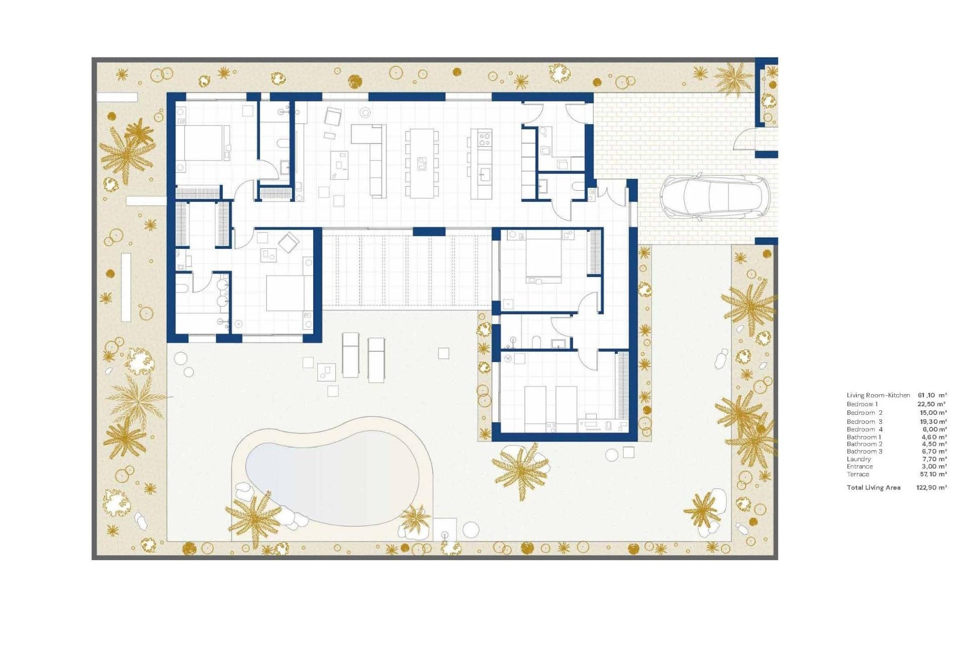 Obra nueva - Villa - Baños y Mendigo - Altaona Golf