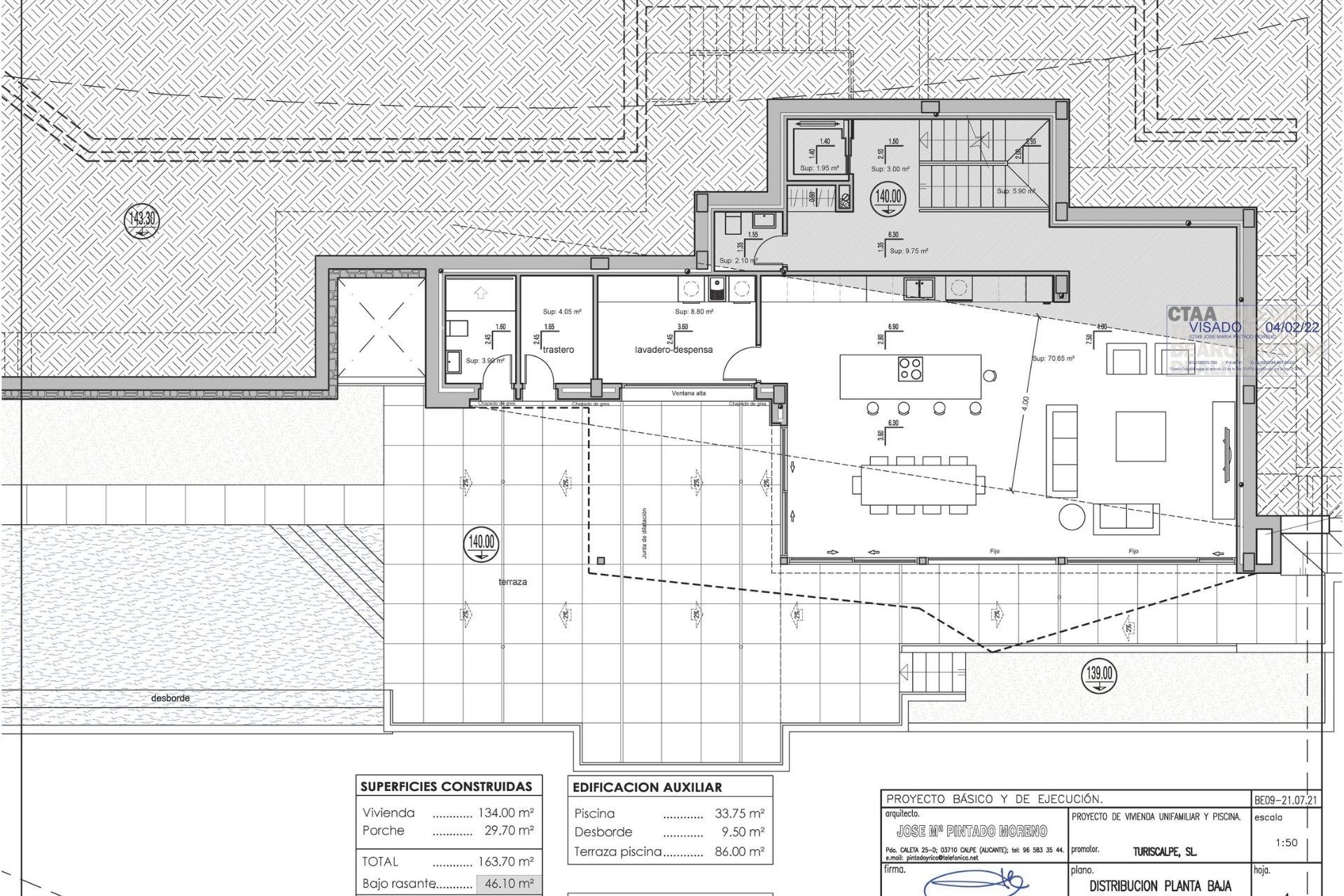 Obra nueva - Villa - Benissa - Racó Del Galeno