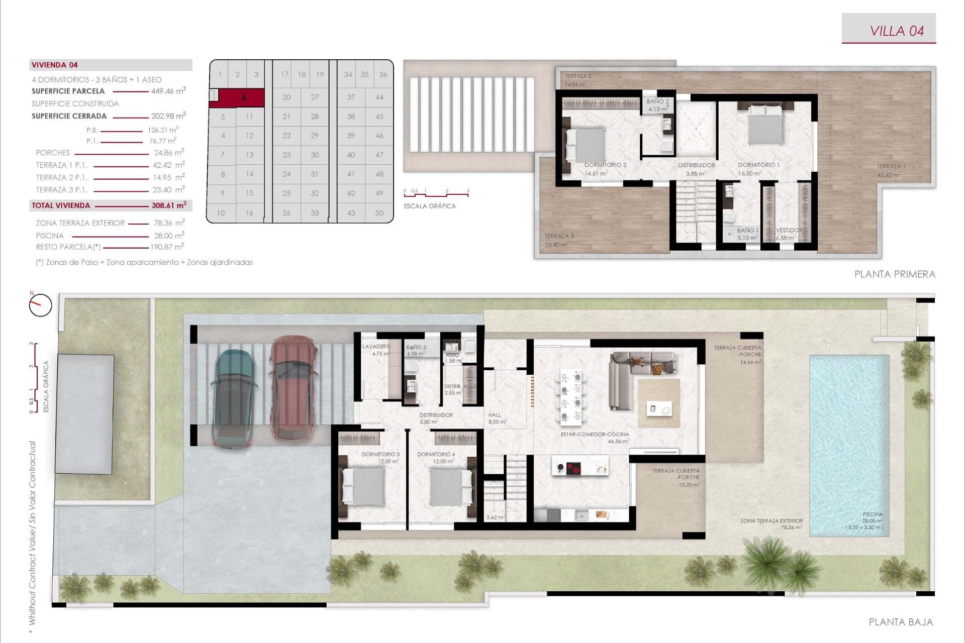 Obra nueva - Villa - Ciudad Quesada - Lo Marabú