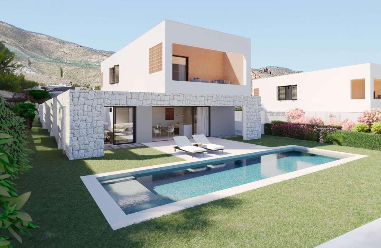 Obra nueva - Villa - Finestrat - Campana Garden