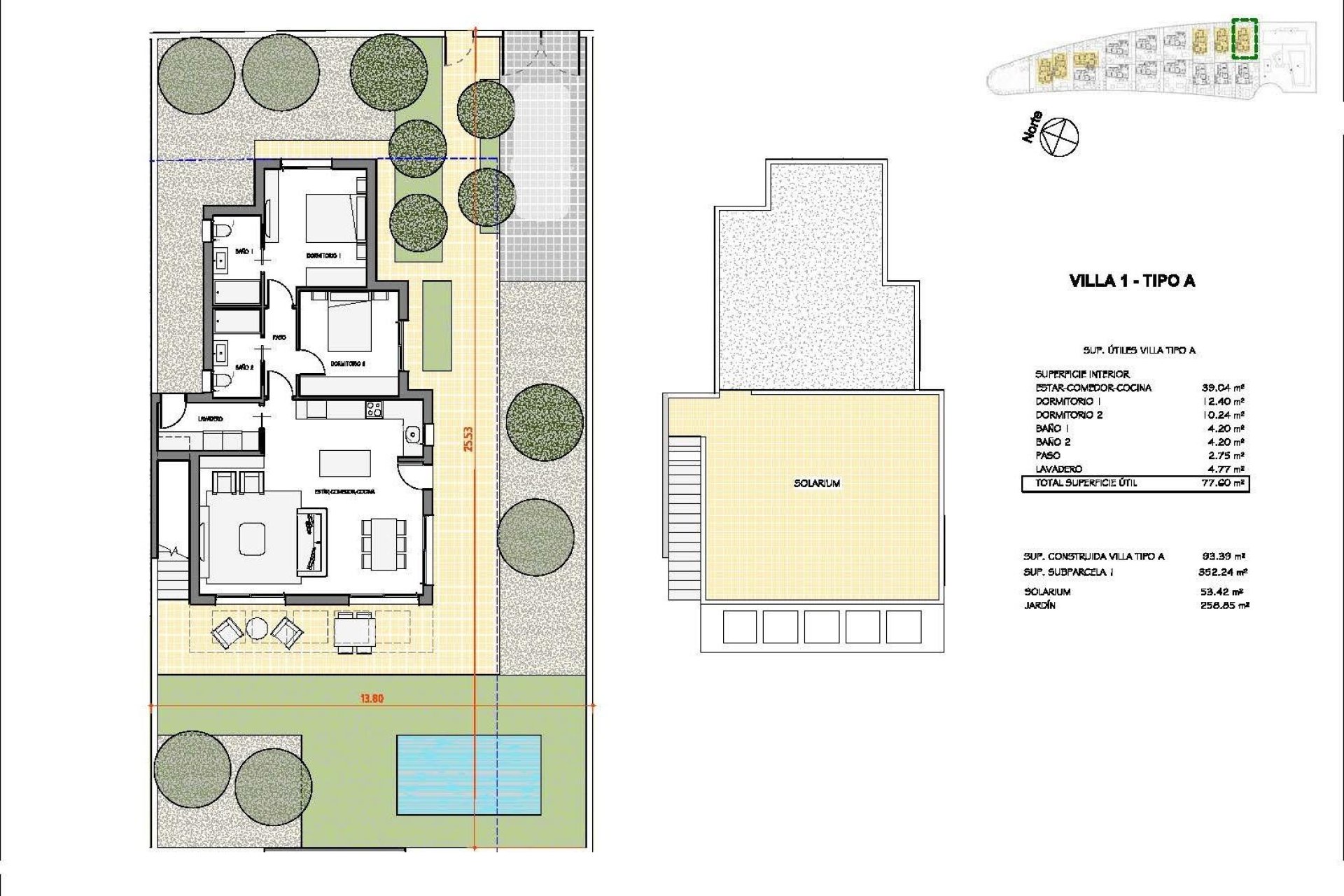 Obra nueva - Villa - Fuente Álamo - Hacienda Del Álamo Golf