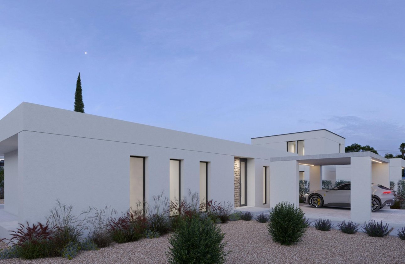Obra nueva - Villa - Fuente Álamo - Hacienda del Alamo