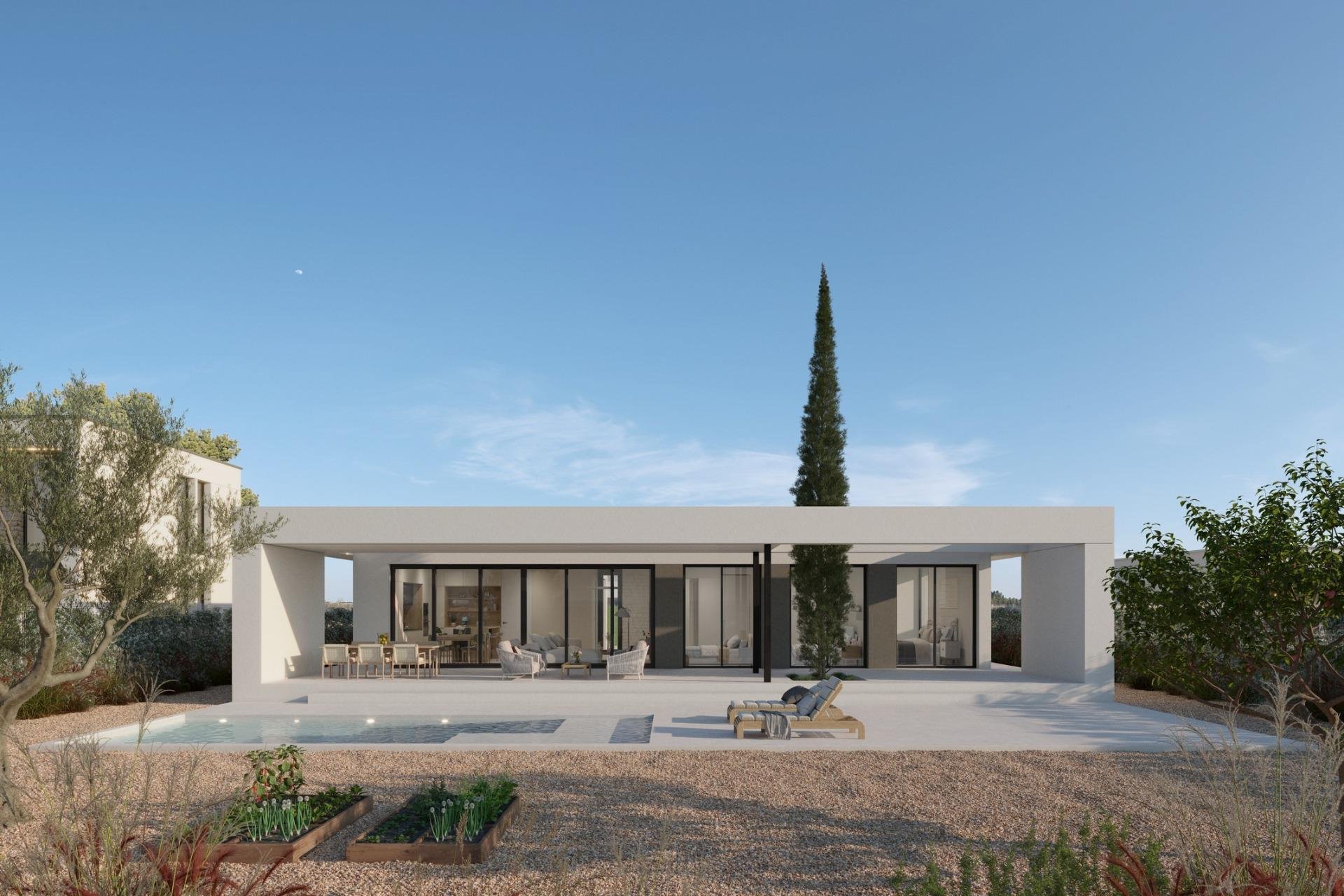 Obra nueva - Villa - Fuente Álamo - Hacienda del Alamo