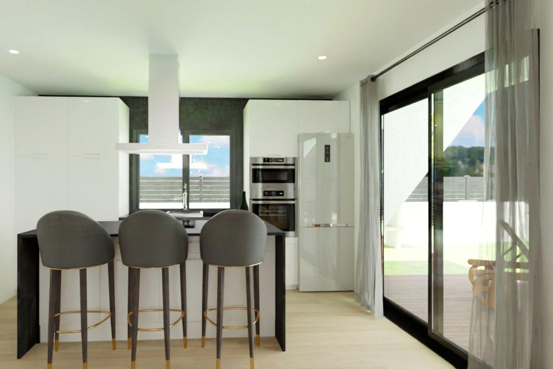 Obra nueva - Villa - Hondón de las Nieves