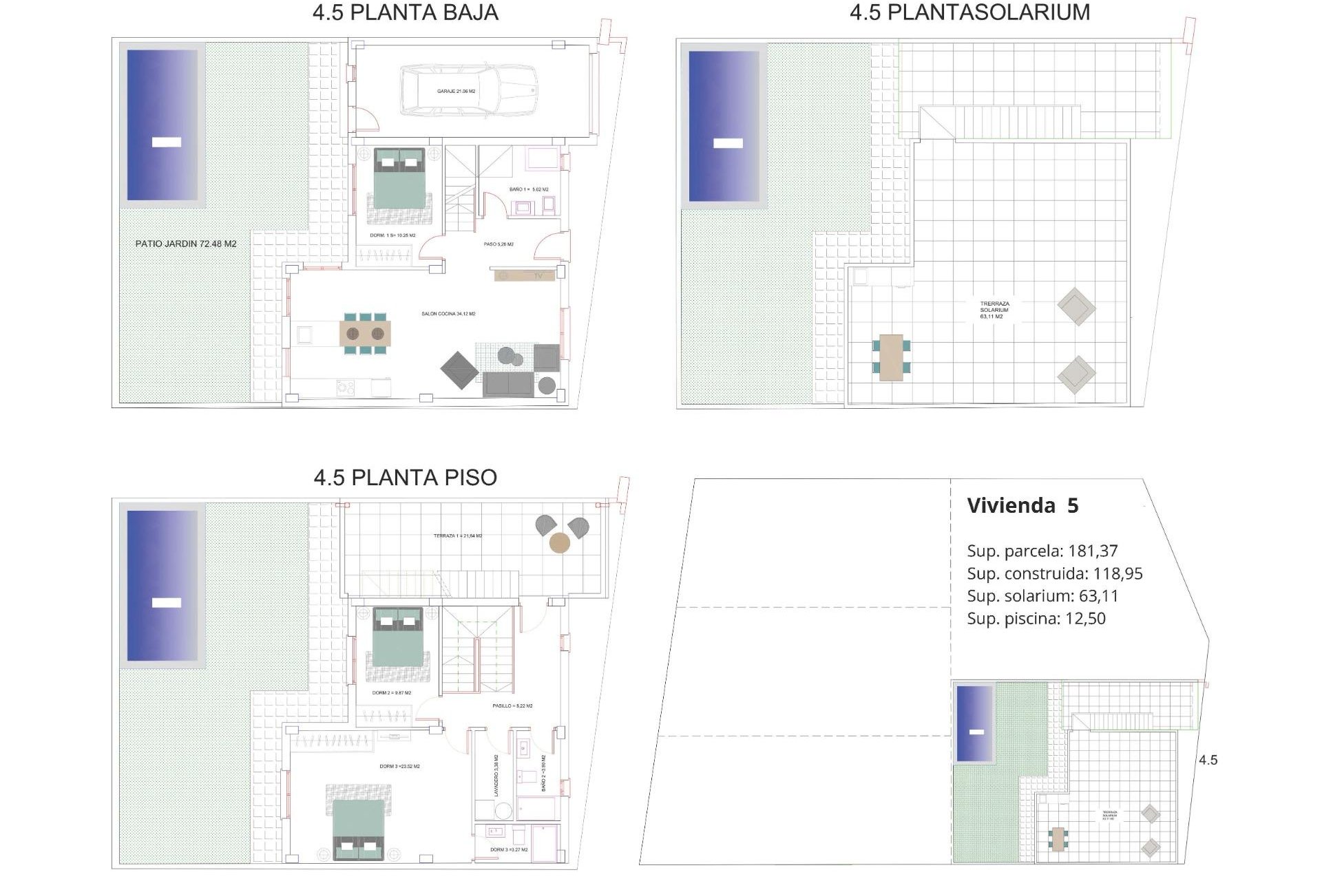 Obra nueva - Villa - Los Belones