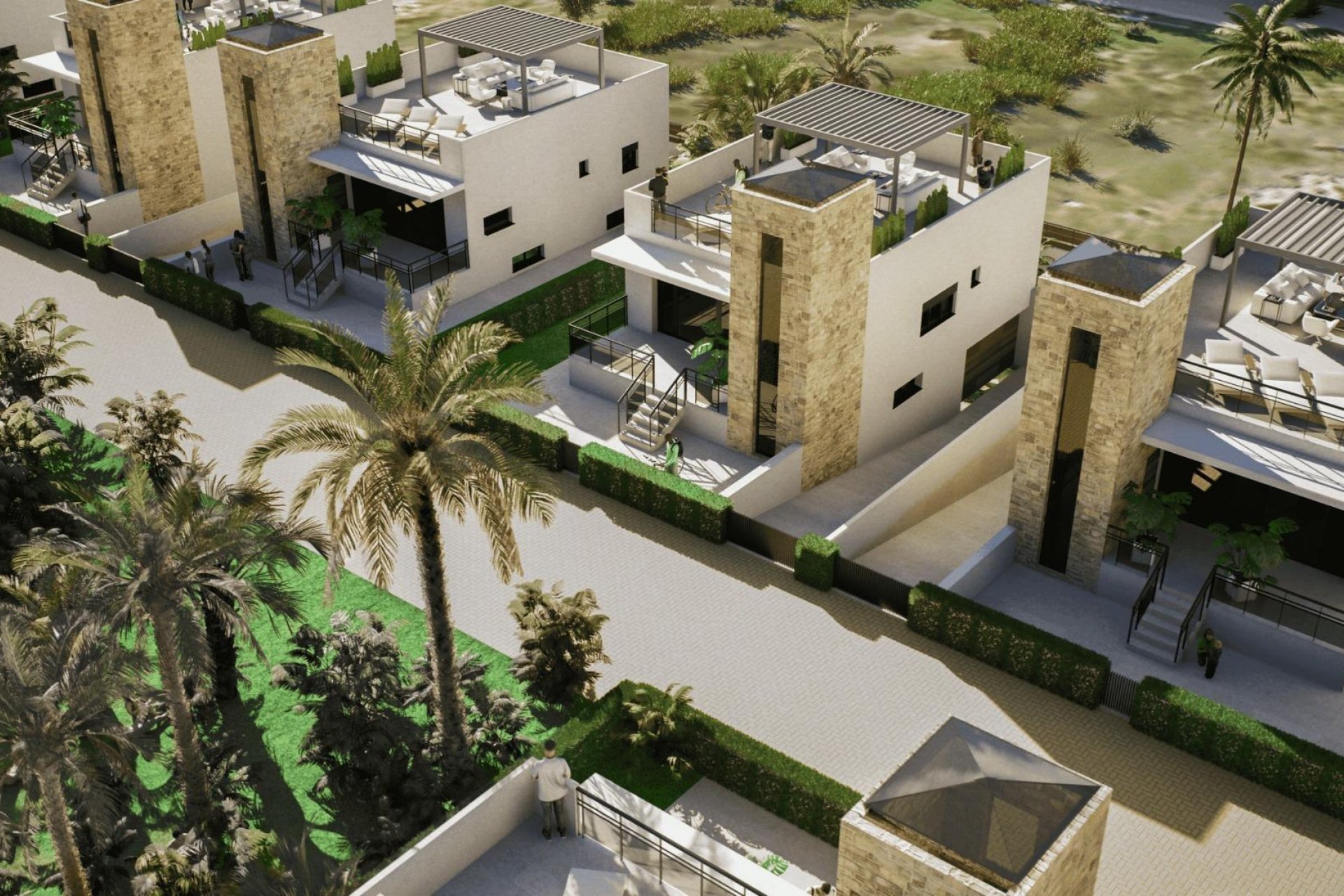 Obra nueva - Villa - Mazarrón - Camposol Golf