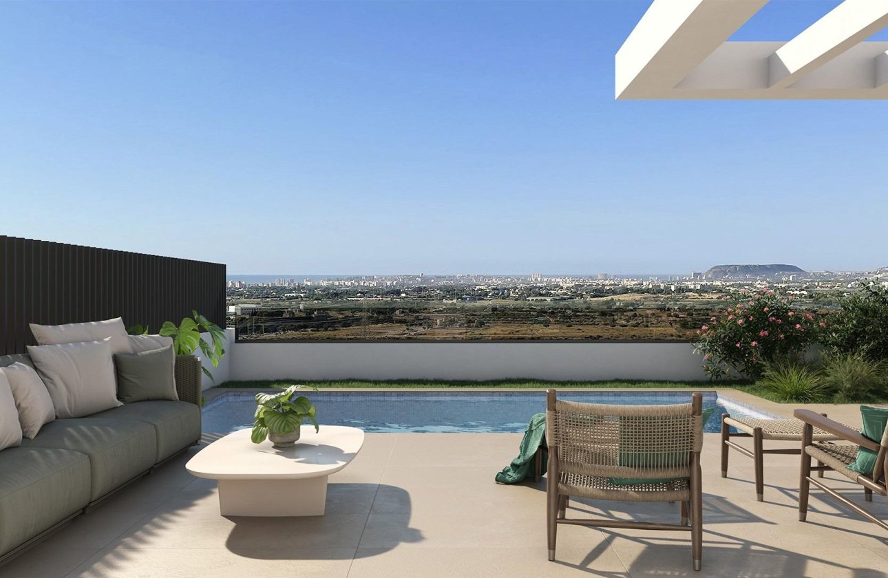 Obra nueva - Villa - Mutxamel - Cotoveta