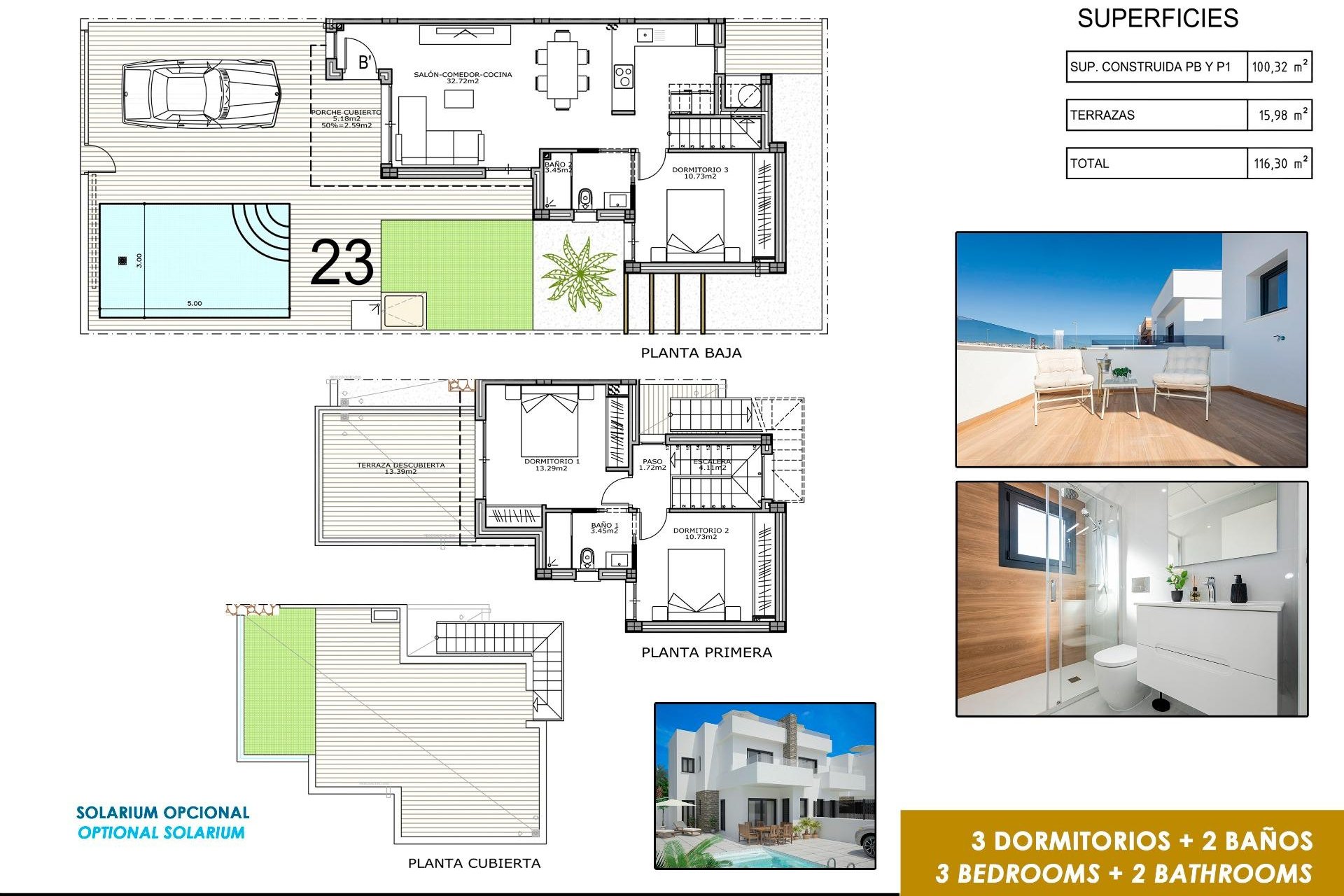 Obra nueva - Villa - Orihuela - Vistabella Golf