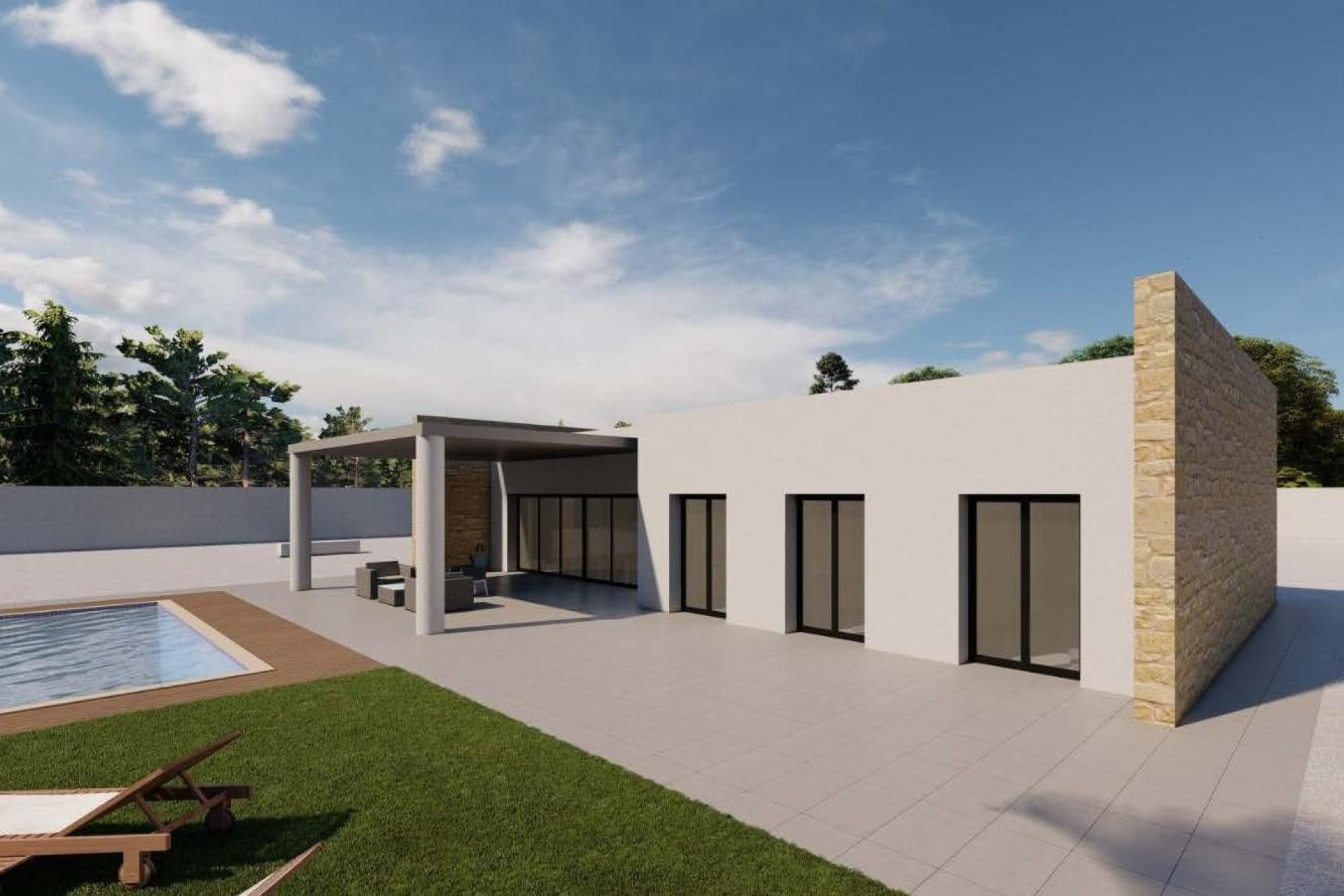 Obra nueva - Villa - Pinoso - Campo