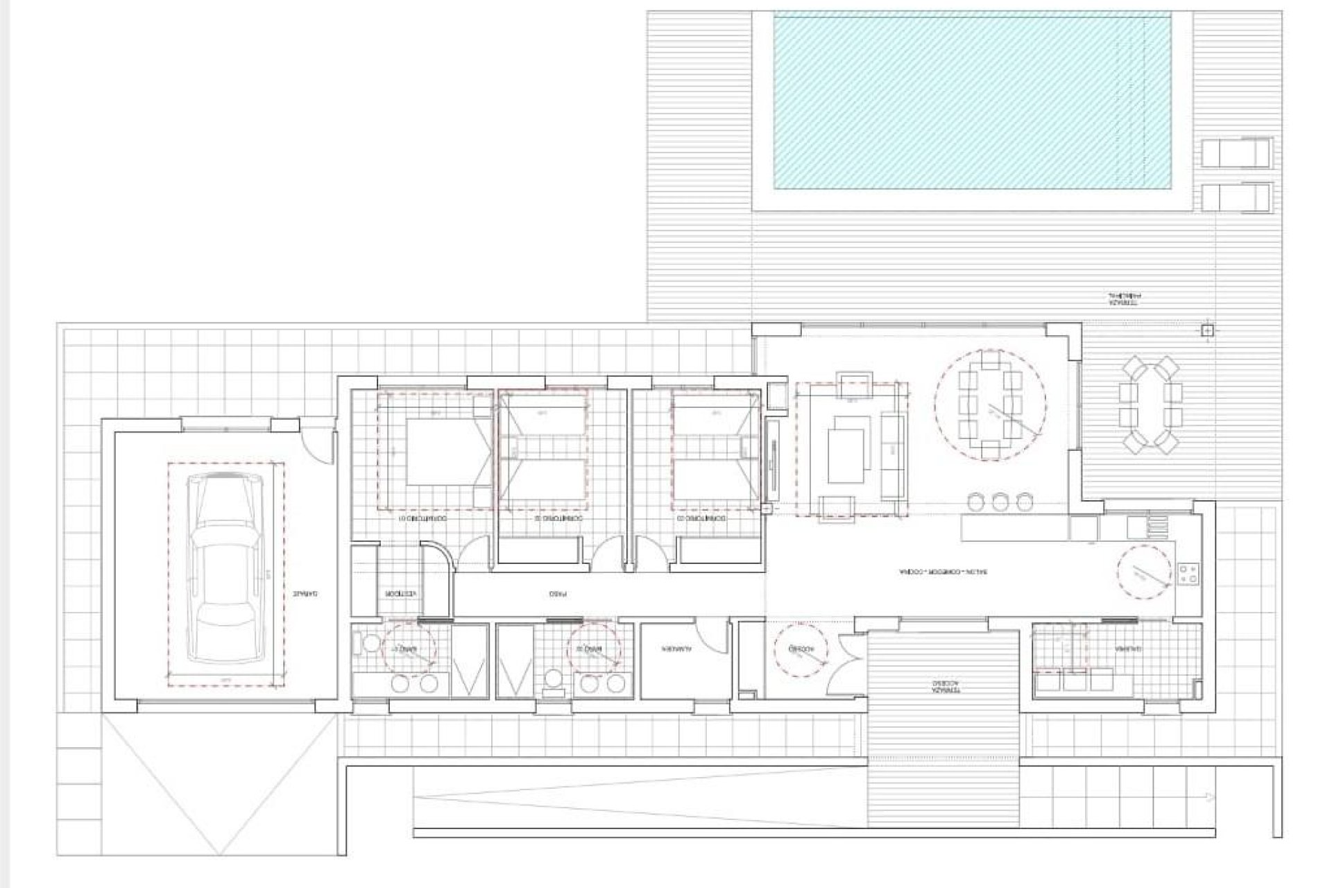 Obra nueva - Villa - Pinoso - Casas Pastor