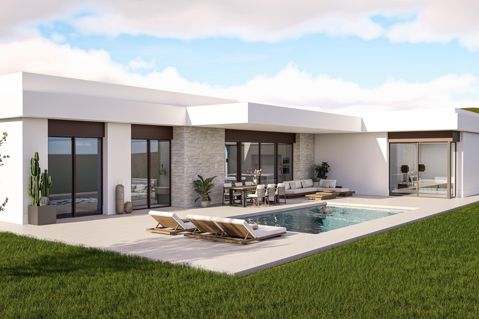 Obra nueva - Villa - Pinoso - Lel