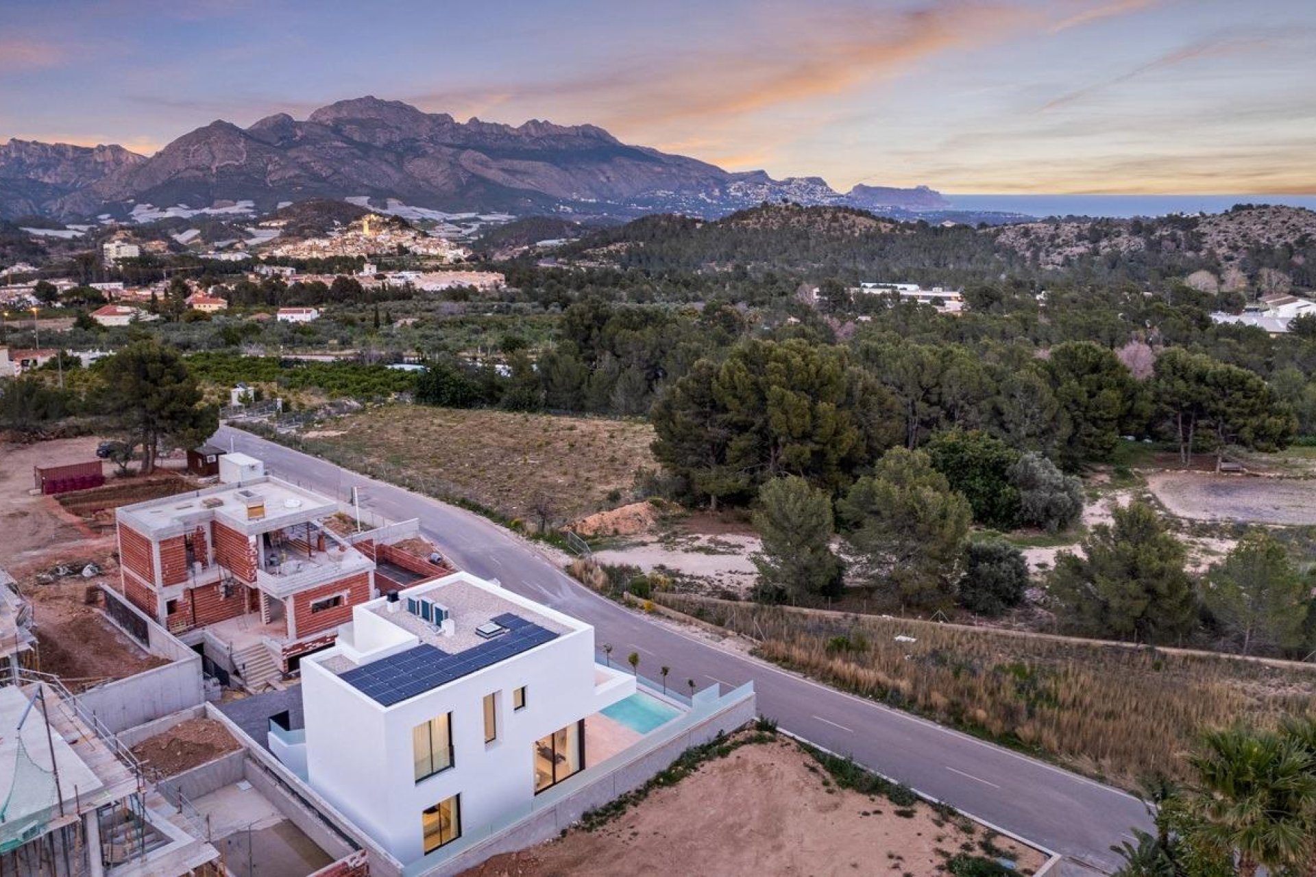 Obra nueva - Villa - Polop - Urbanizaciones
