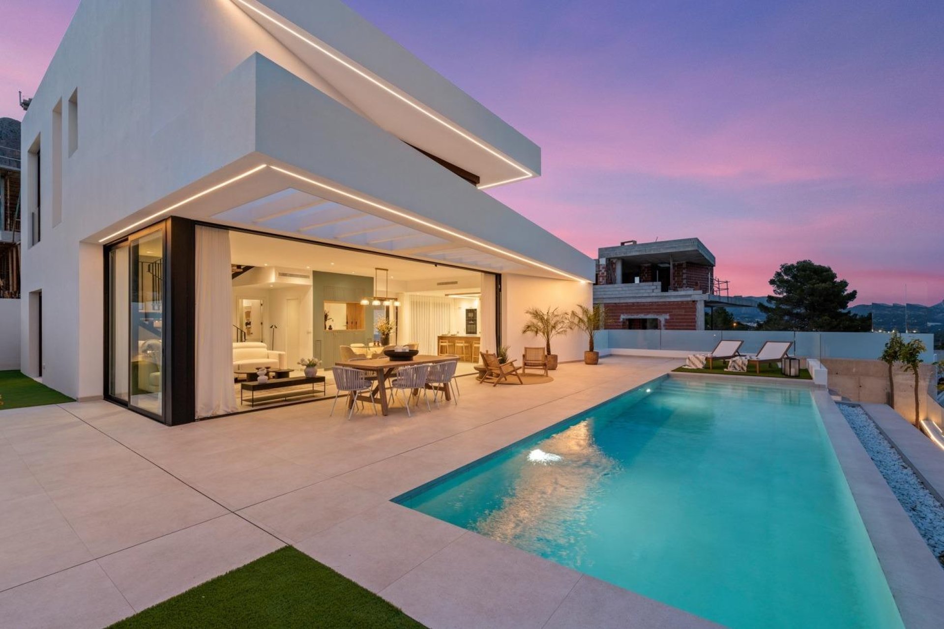 Obra nueva - Villa - Polop - Urbanizaciones