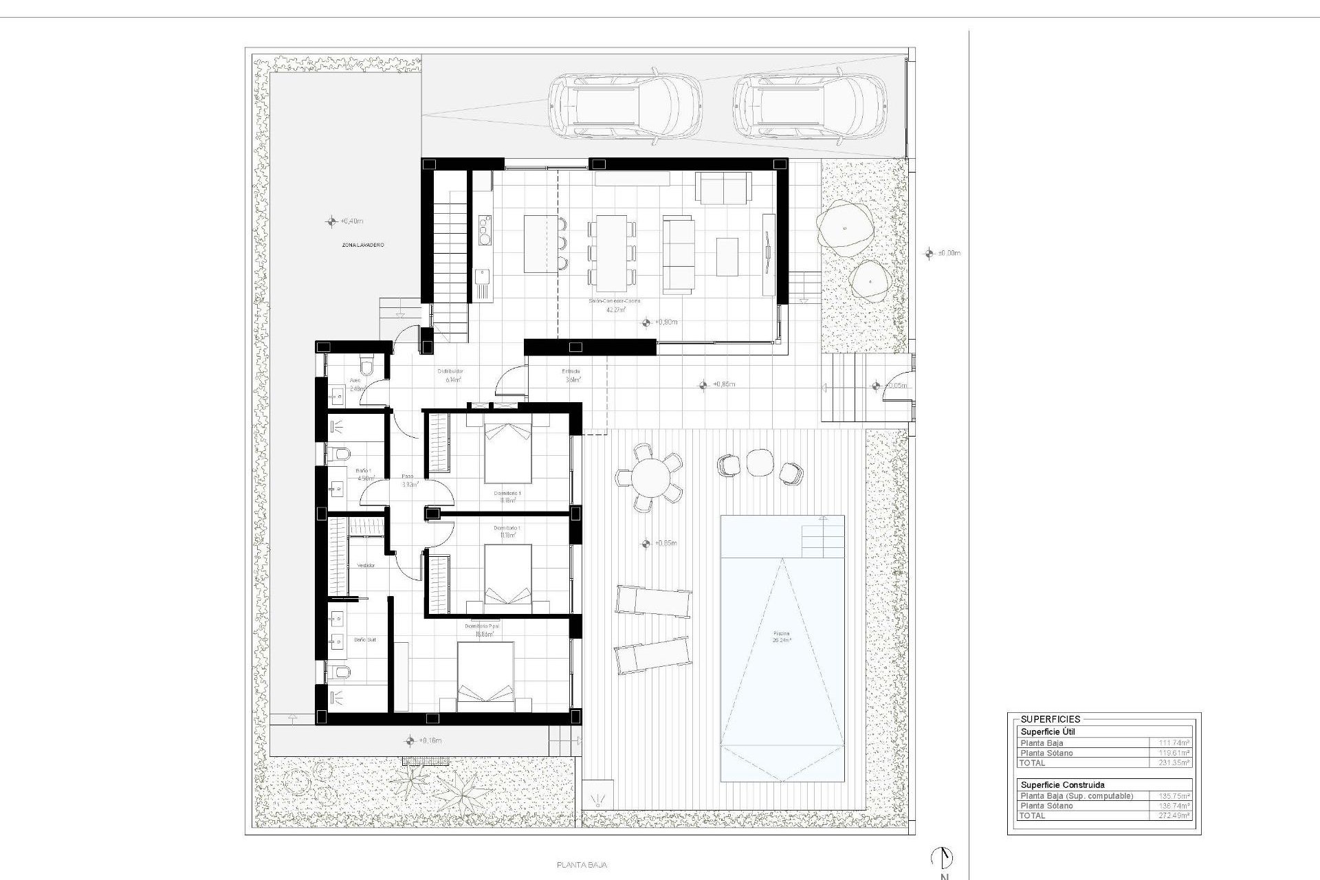 Obra nueva - Villa - Torre Pacheco