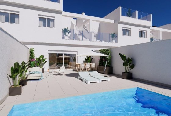 Villa / ikerházfél - New Build - Los Alcázares - Serena Golf