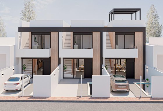 Villa / ikerházfél - New Build - San Pedro del Pinatar - San Pedro del Pinatar