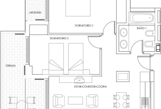 New Build - Apartment  - Vera