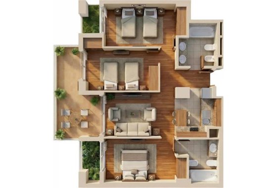 New Build - Apartment  - Vera