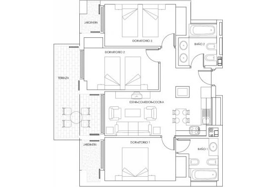 New Build - Apartment  - Vera