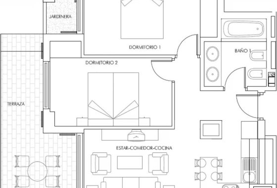 New Build - Apartment  - Vera