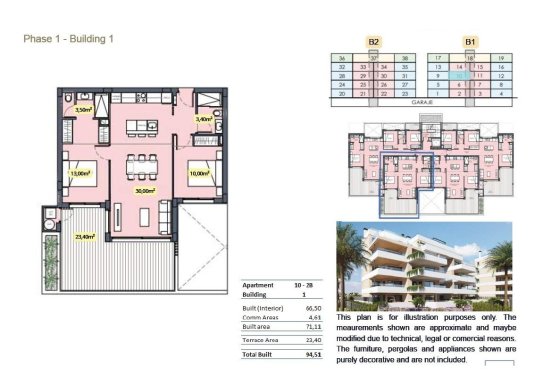 Nouvelle construction - Appartement - Torre Pacheco