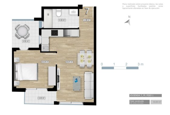 Новое здание - Квартира  - Torrevieja - Centro