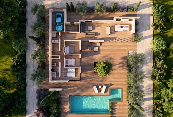 Новое здание - Villa - Pinoso - Casas Pastor