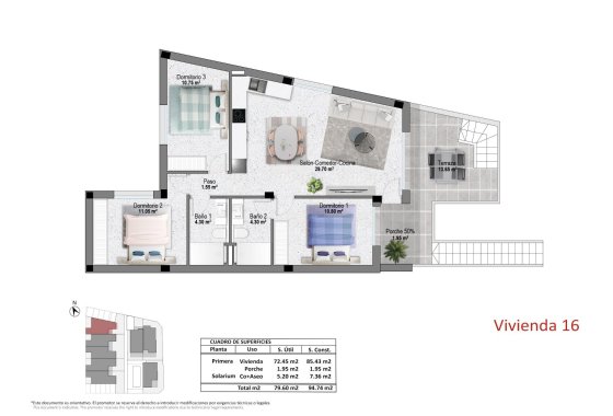 New Build - Apartman - Pilar de la Horadada - pueblo
