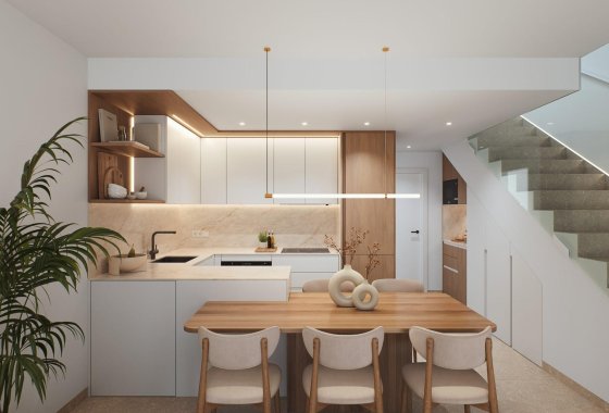 New Build - Villa / ikerházfél - San Pedro del Pinatar - Pueblo