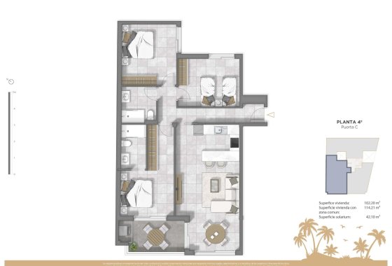 Nieuwbouw  - Appartement  - Guardamar del Segura - Pueblo
