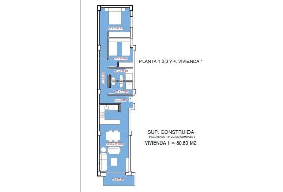 Nouvelle construction - Appartement - Torrevieja - Playa El Acequión