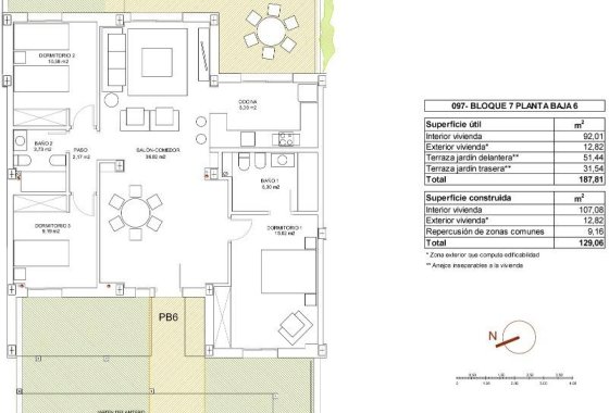 Nouvelle construction - Appartement - Vera - El Playazo