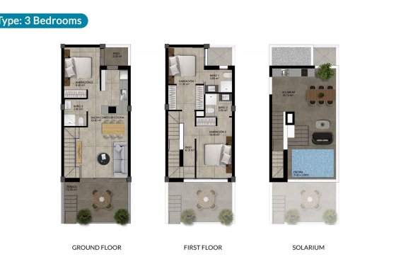 New Build - Villa / ikerházfél - Dolores - Sector 2