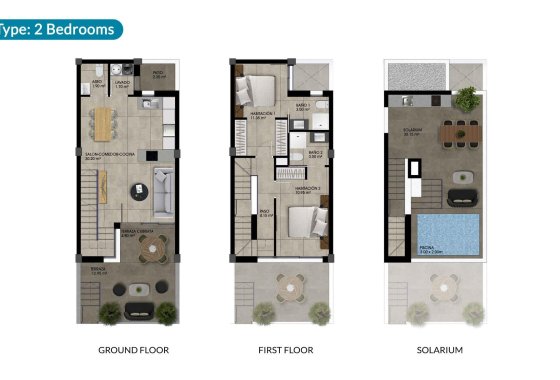 New Build - Villa / ikerházfél - Dolores - Sector 2