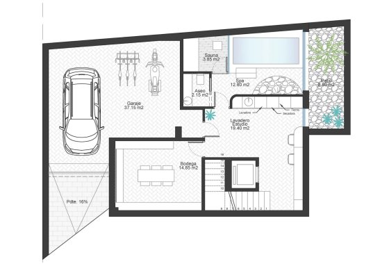 Новое здание - Villa - Cabo de Palos - Cala Flores