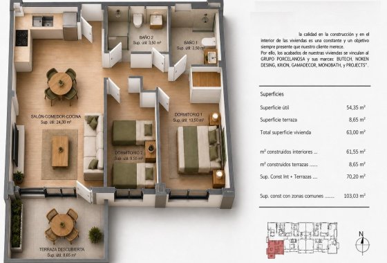 Nouvelle construction - Appartement - Villajoyosa - Cala de Finestrat